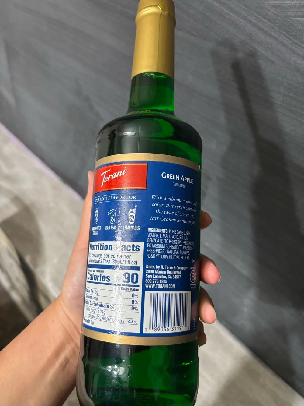 Green Apple Syrup - Green